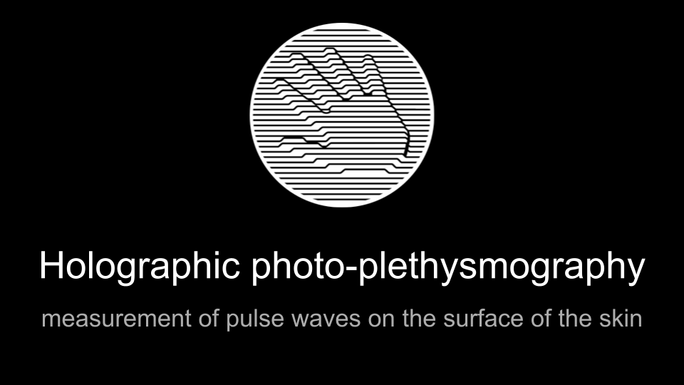 Holographic photo-plethysmography